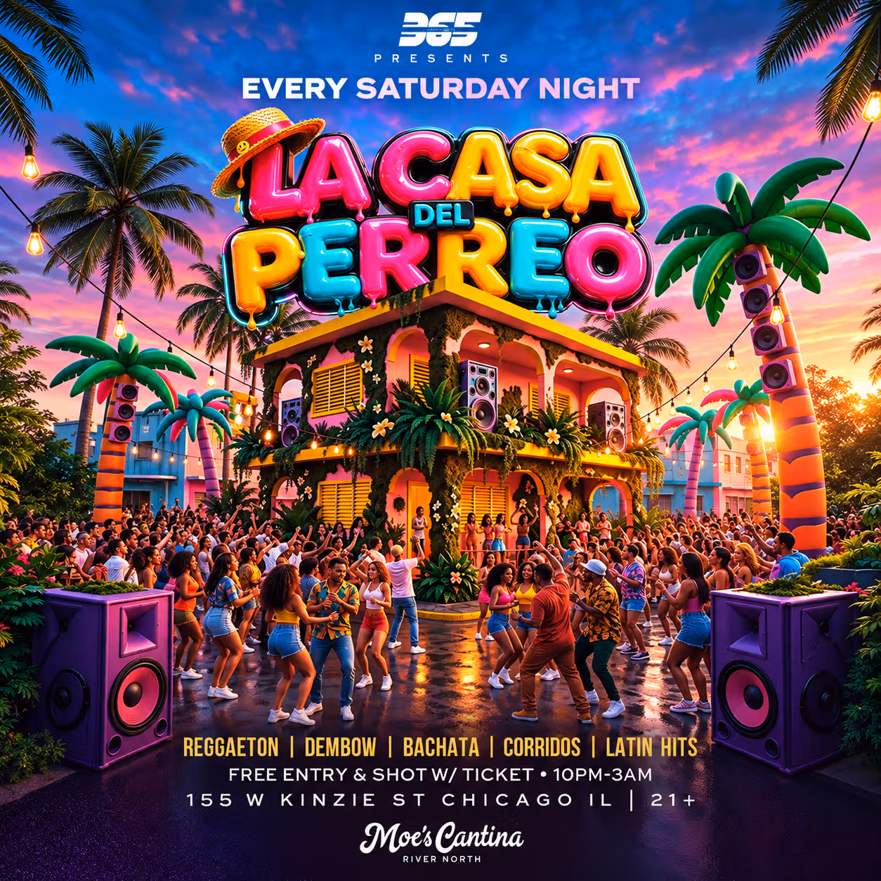 La Casa del Perreo Saturdays