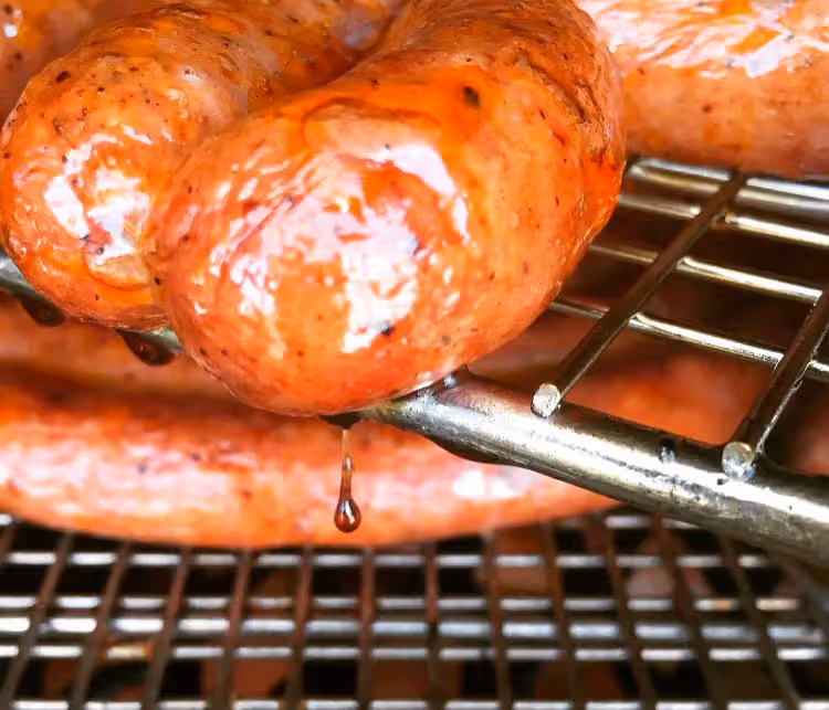 Southern barbecue on the smoker