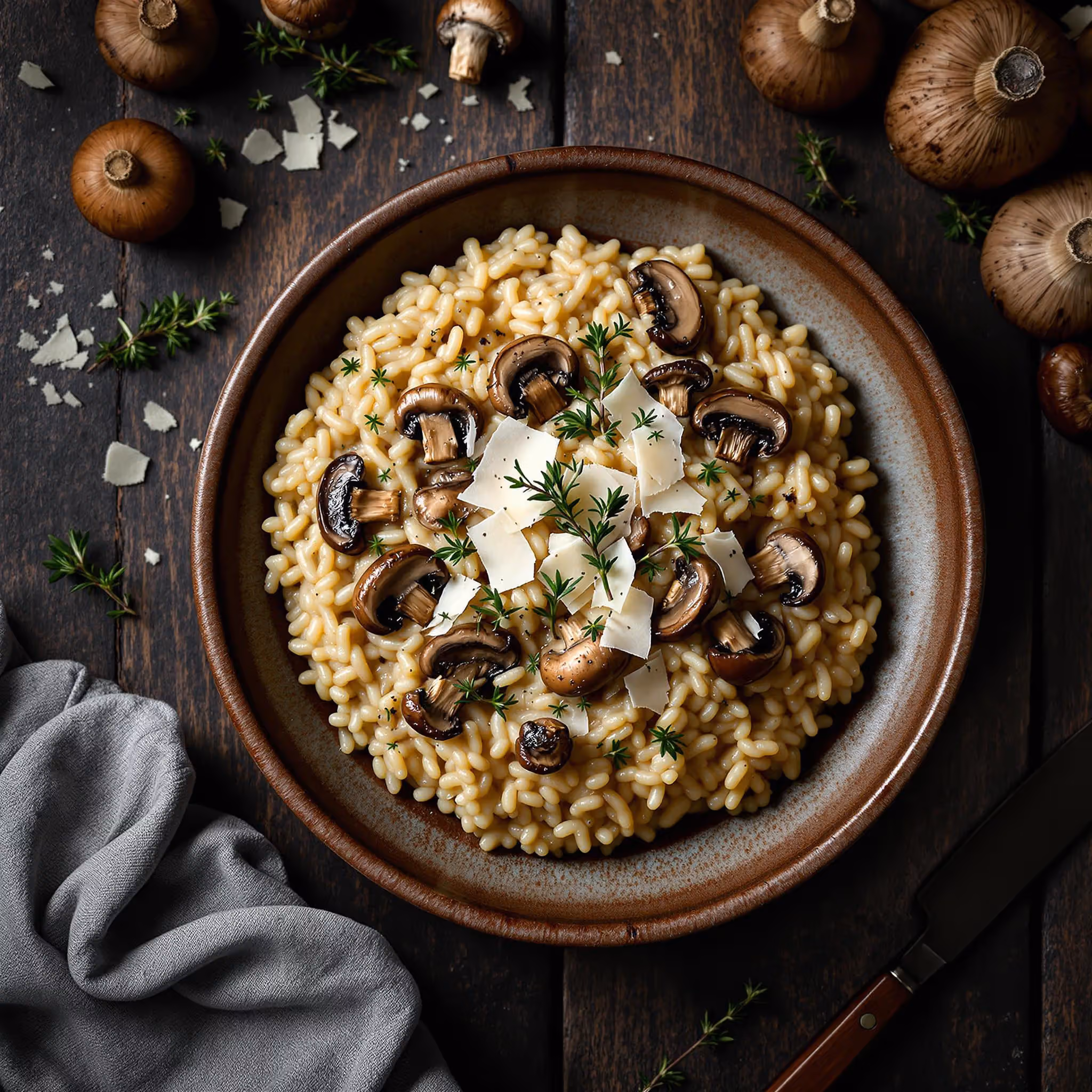 Wild Mushroom Risotto