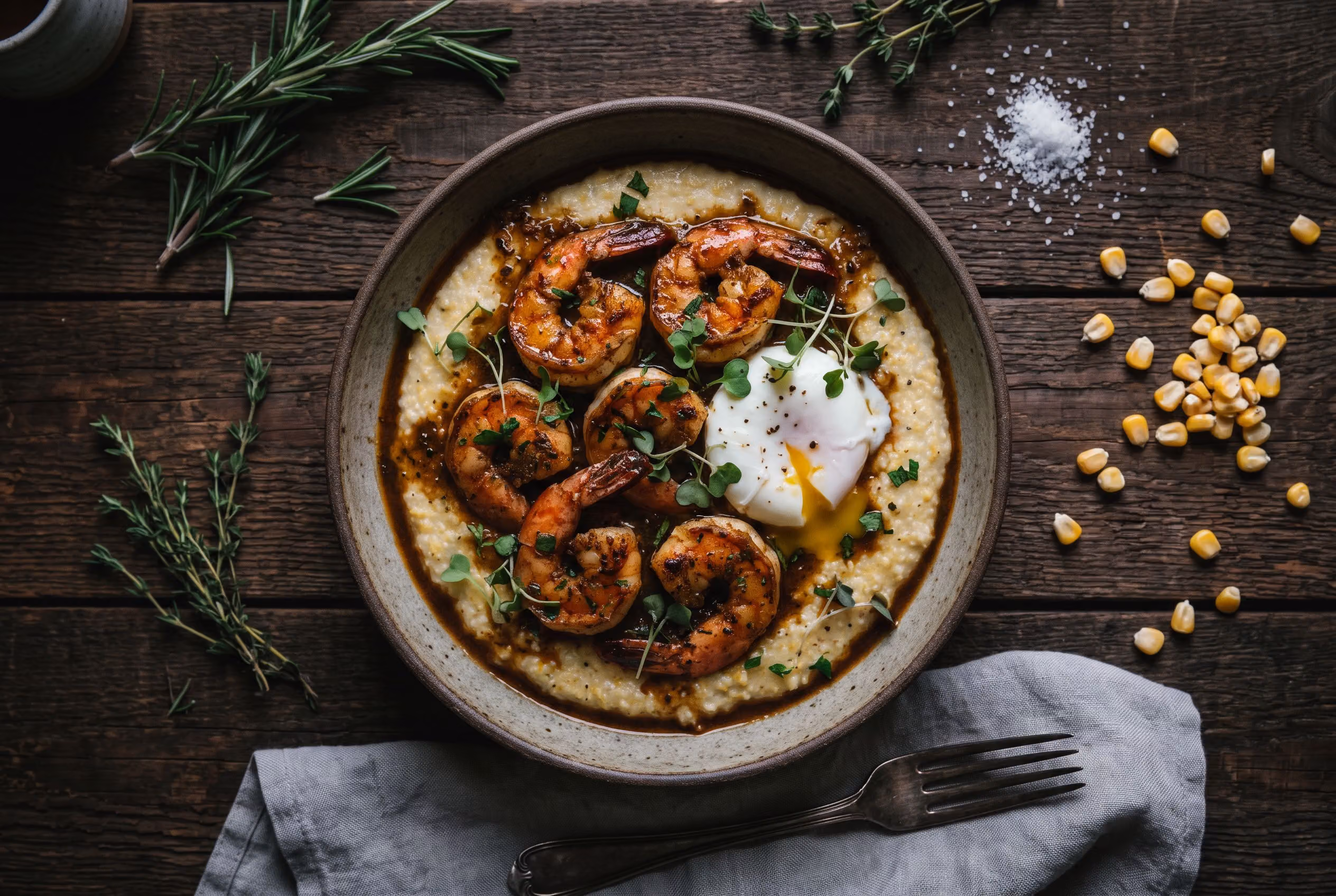 BBQ Shrimp & Grits