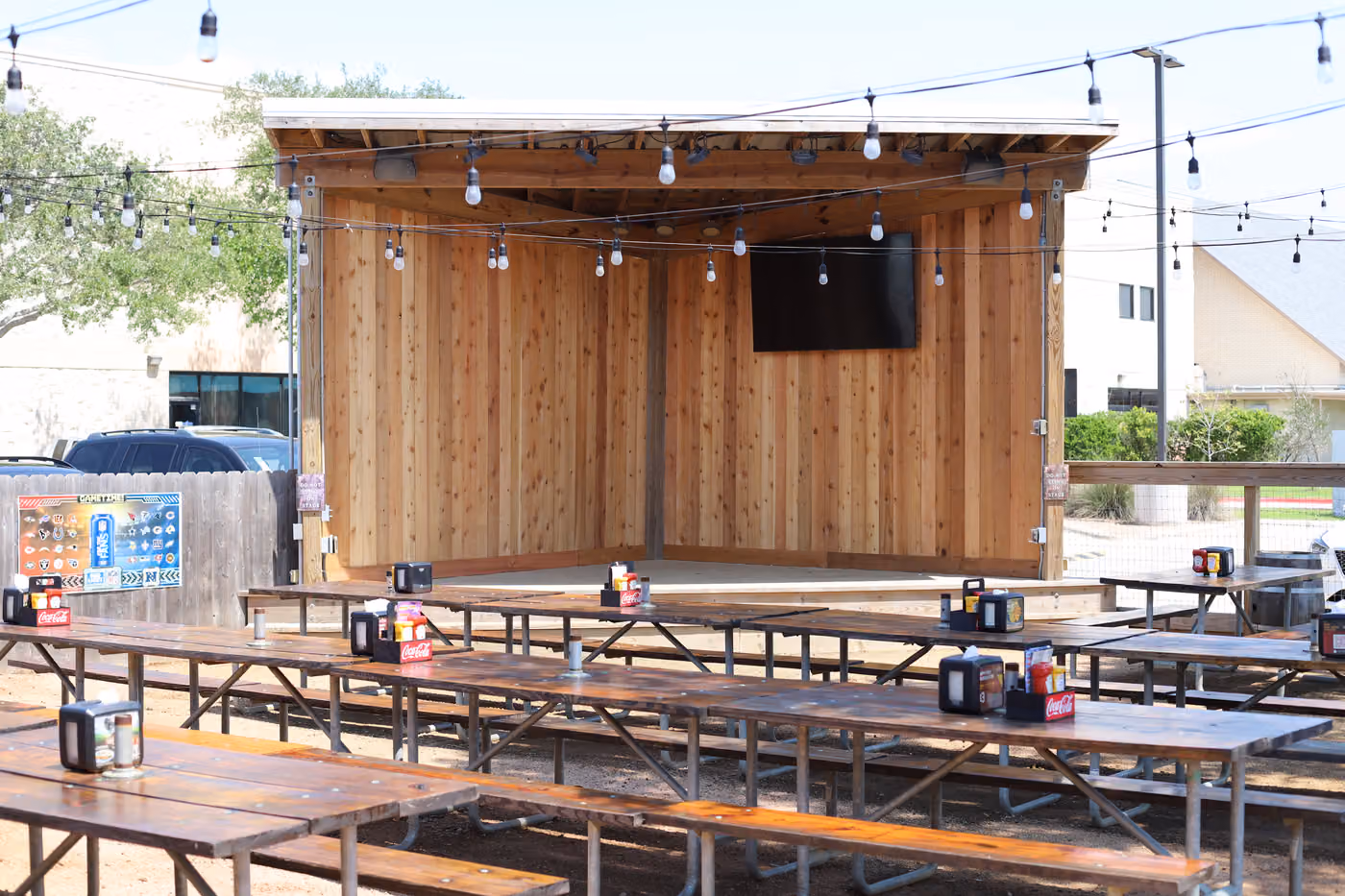 The stage at Brewster Street Southside