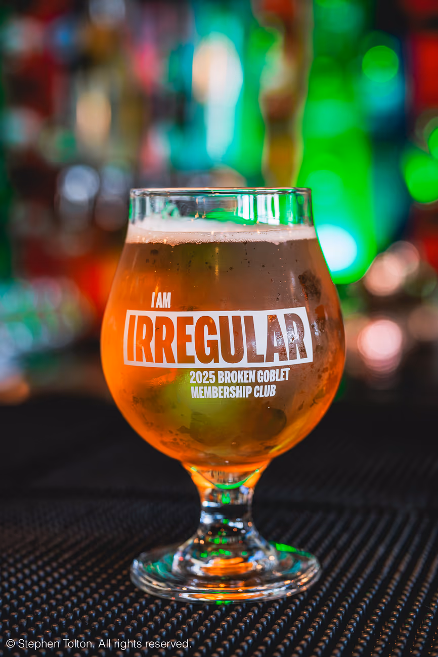 The cracked goblet that named the brewery