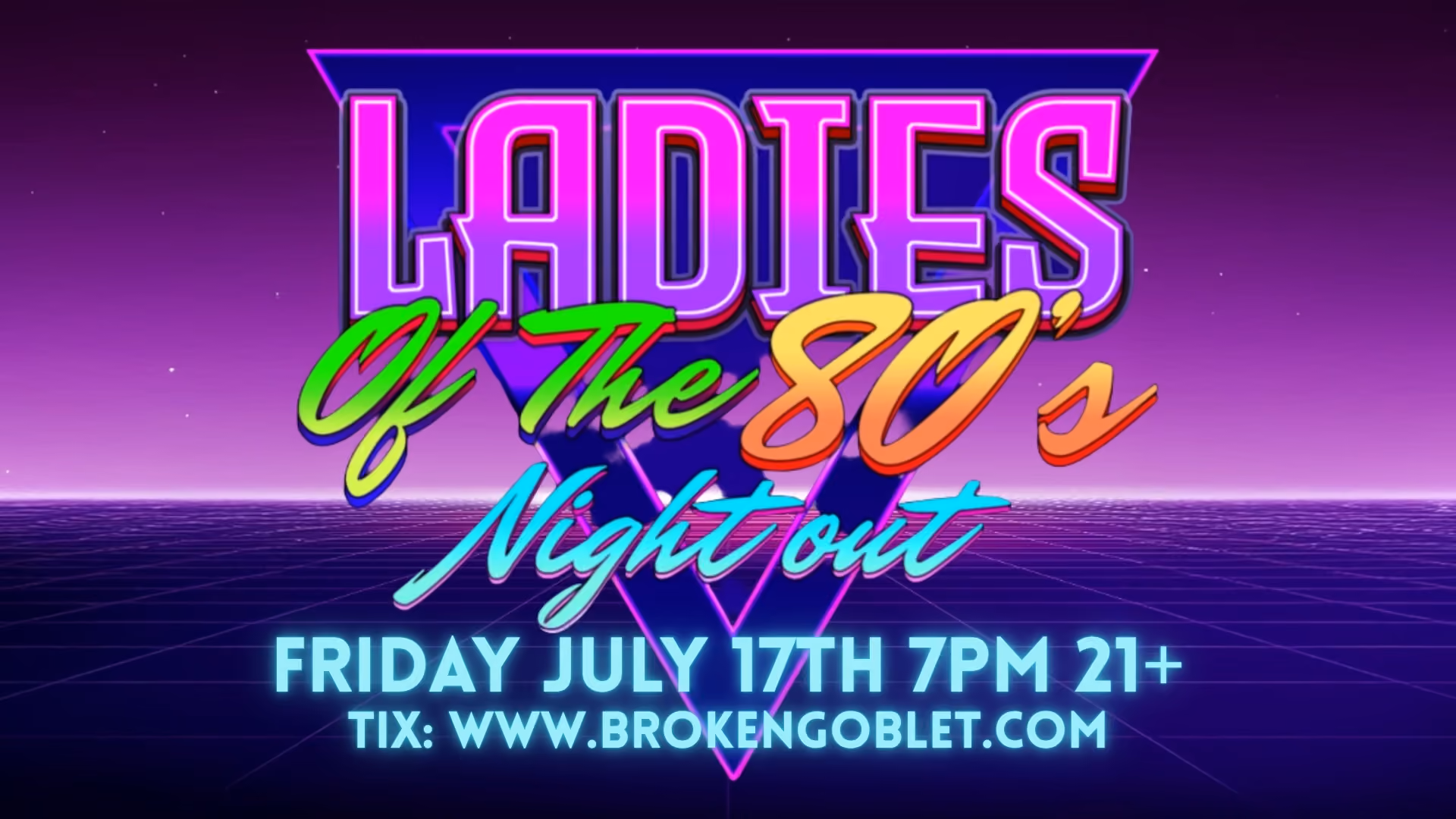 Ladies of the 80's poster
