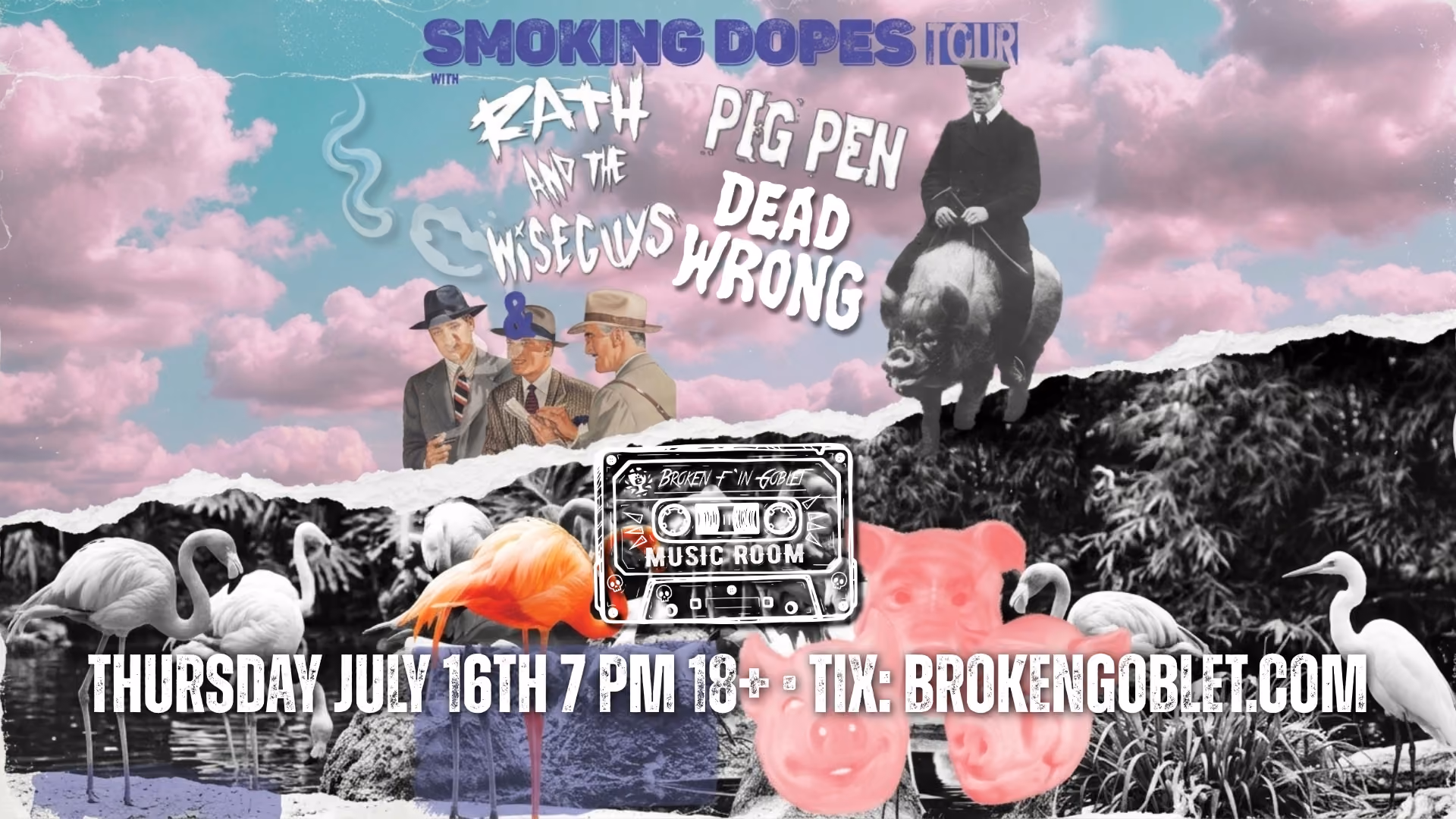 Smoking Dopes Tour poster