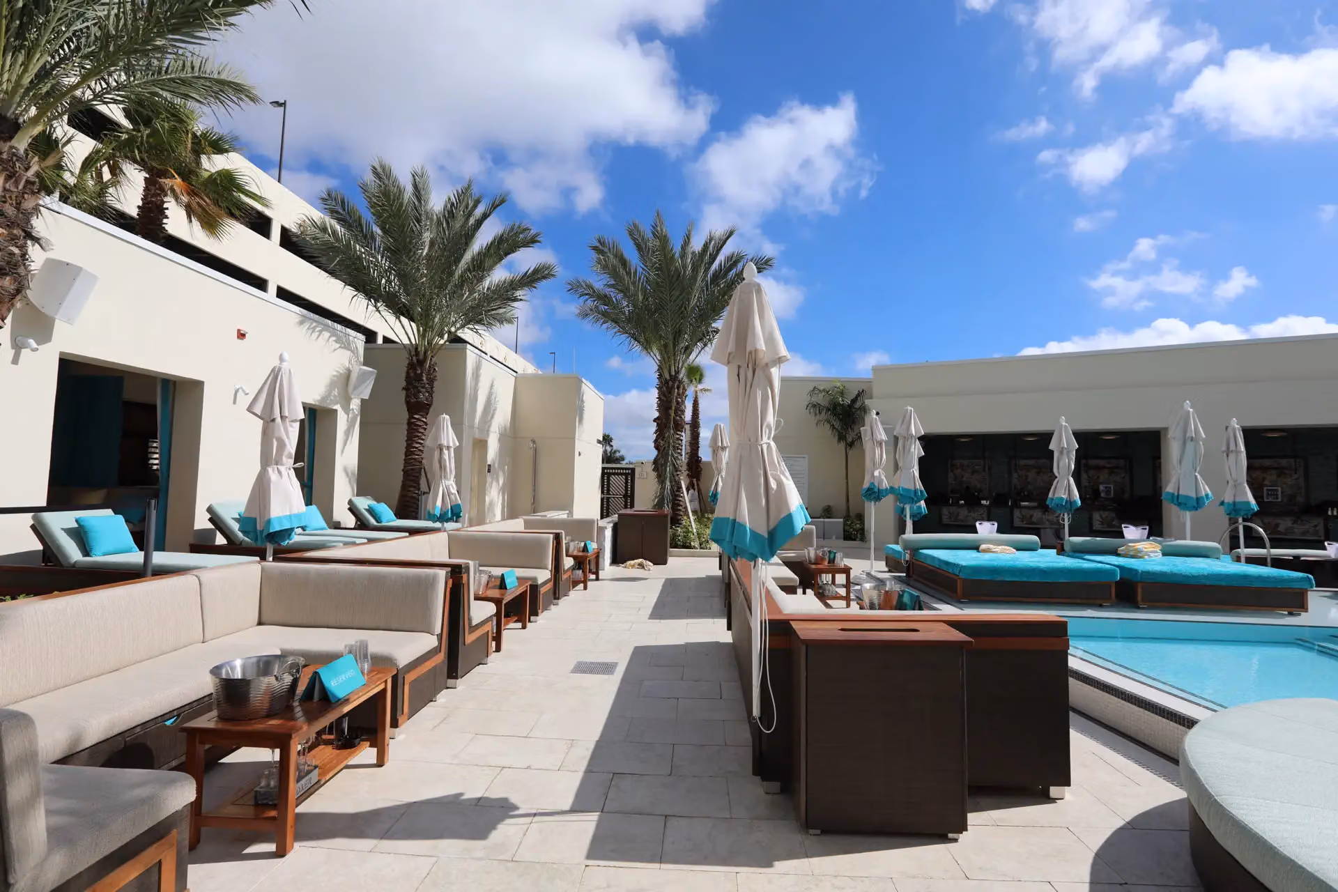The Dayclub deck