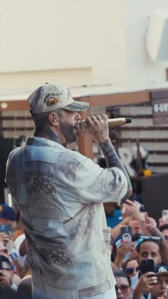 Live on the mic