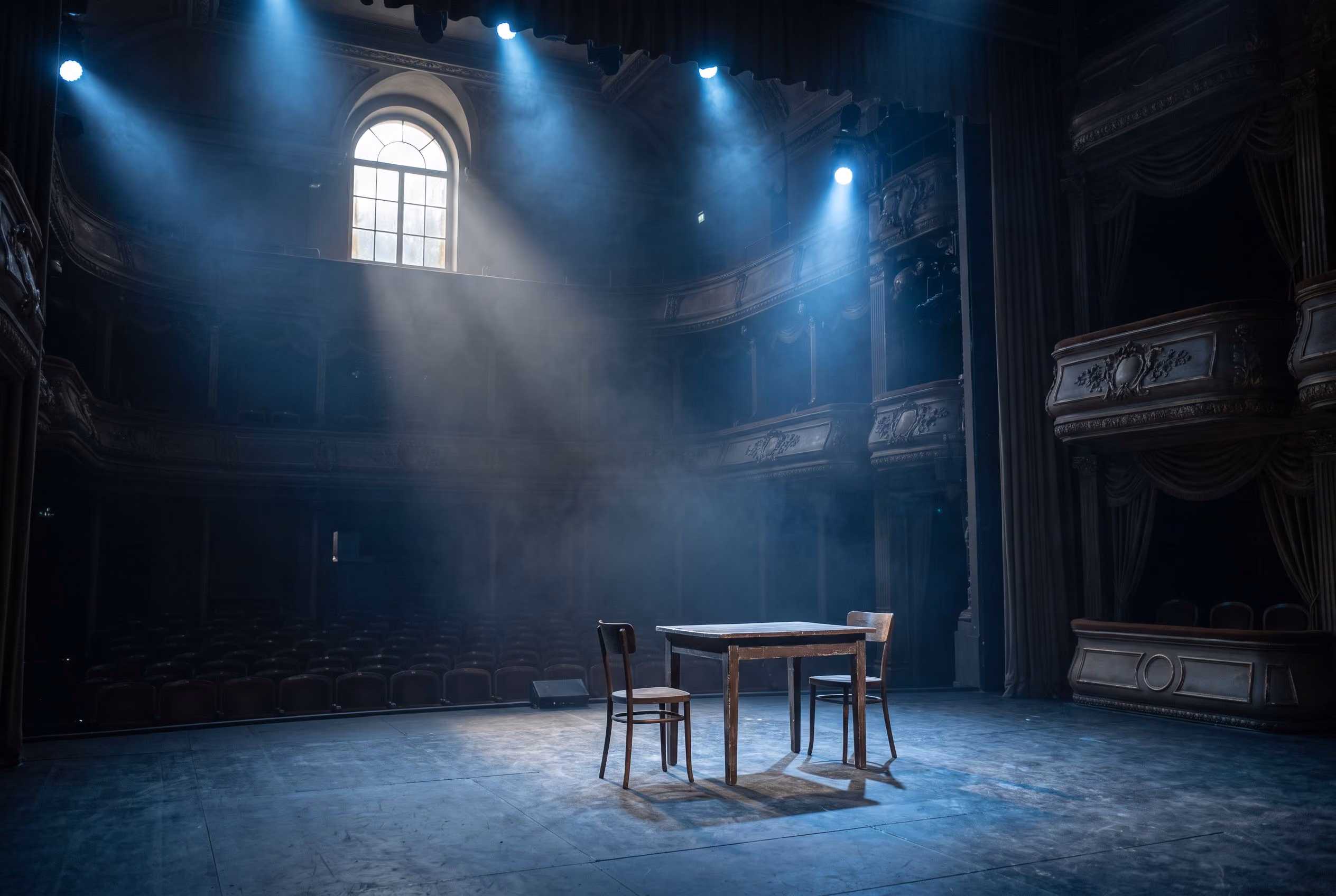 The Empire Theatre auditorium and stage