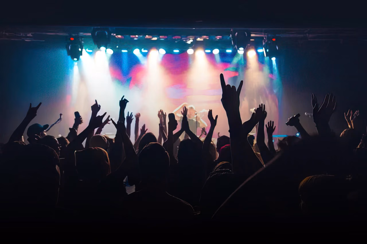 Moxi Insider members at a show