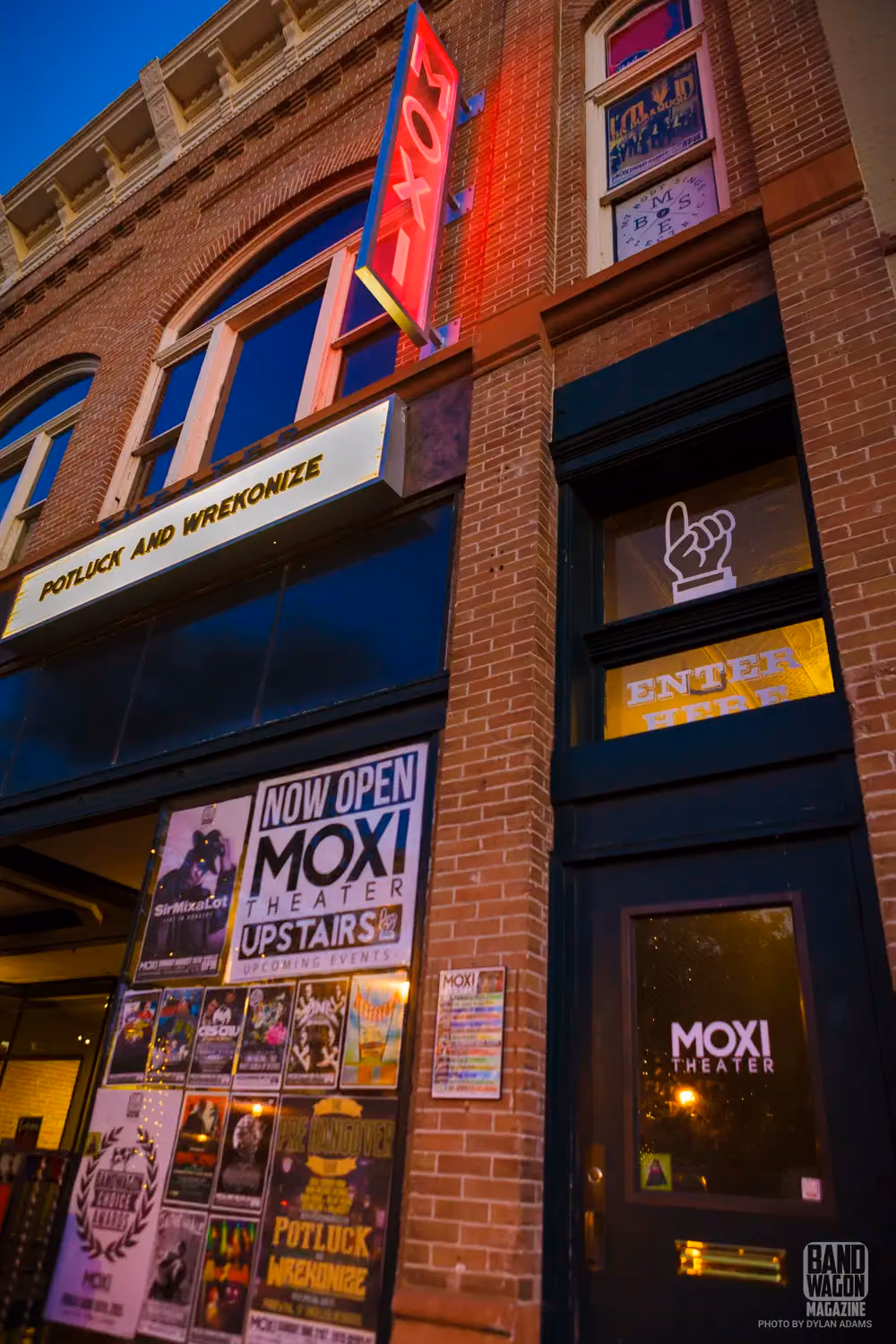 Inside the Moxi Theater