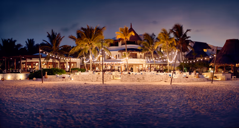 Dining at Moon Palace Cancun