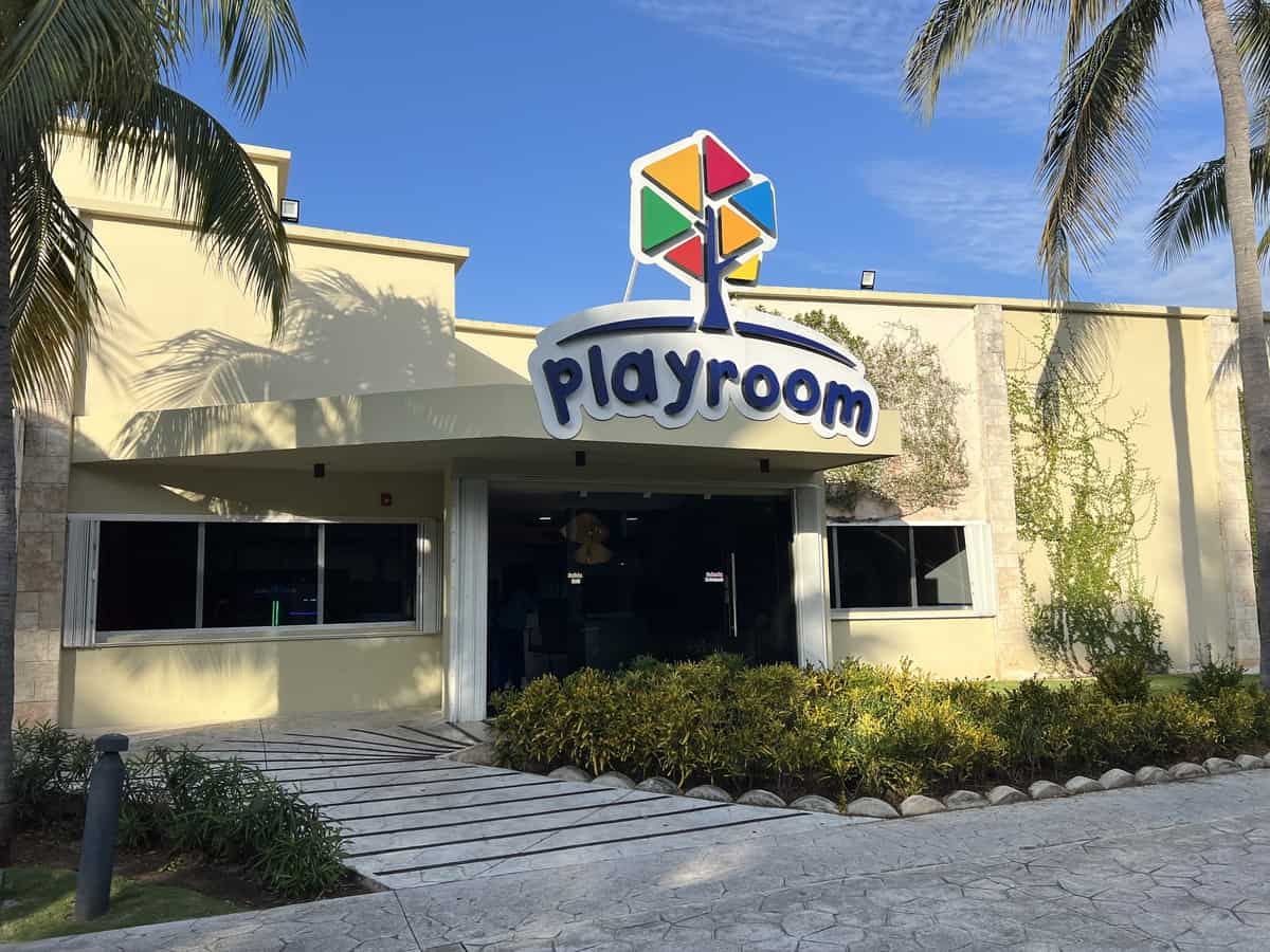 Children's playroom at Moon Palace Cancun