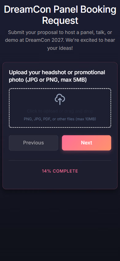 A file upload question on a phone