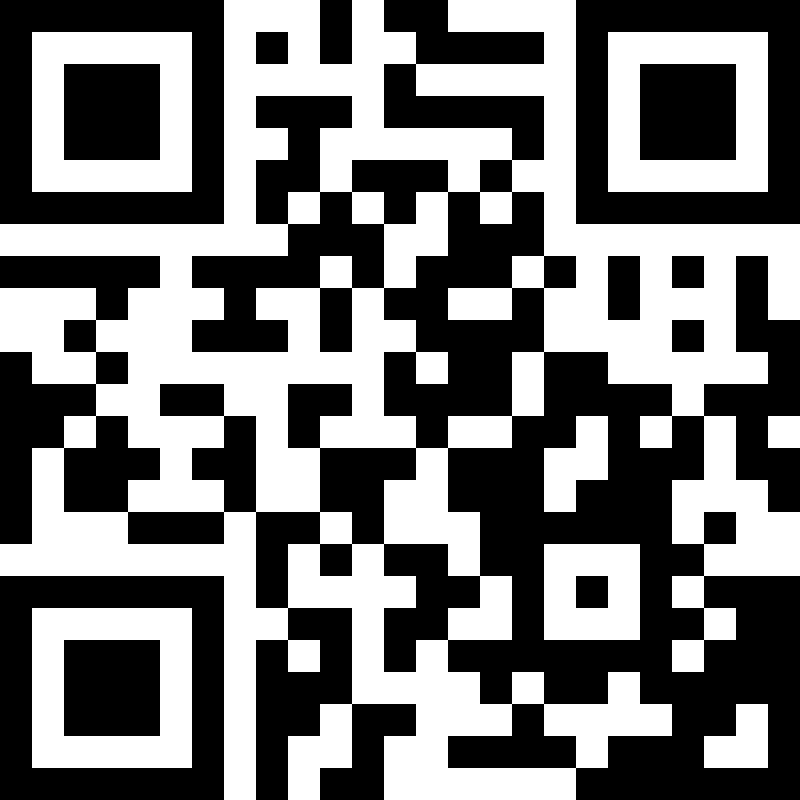 A QR code that opens the Spring Home Show sign-up form