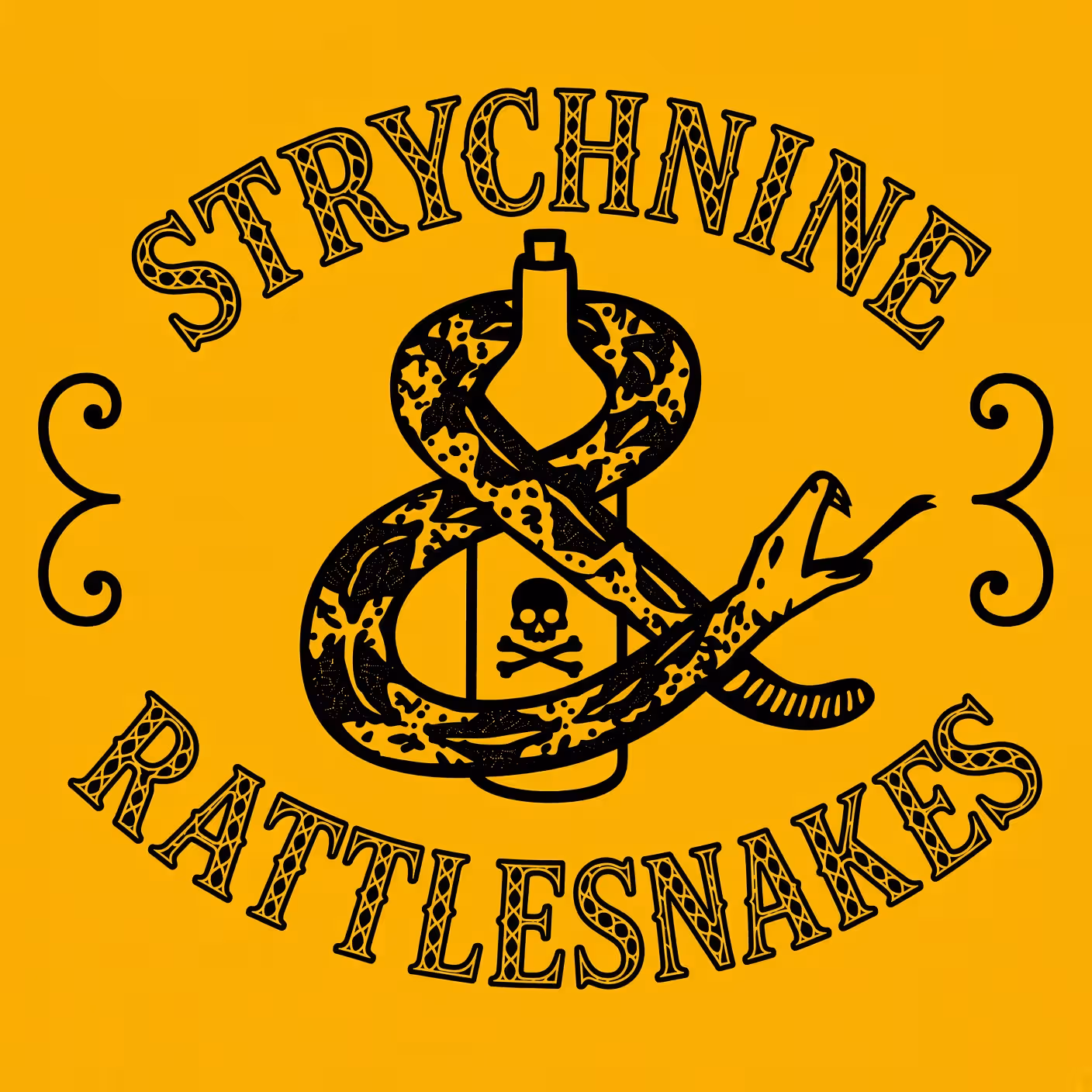 Strychnine and Rattlesnakes cover artwork