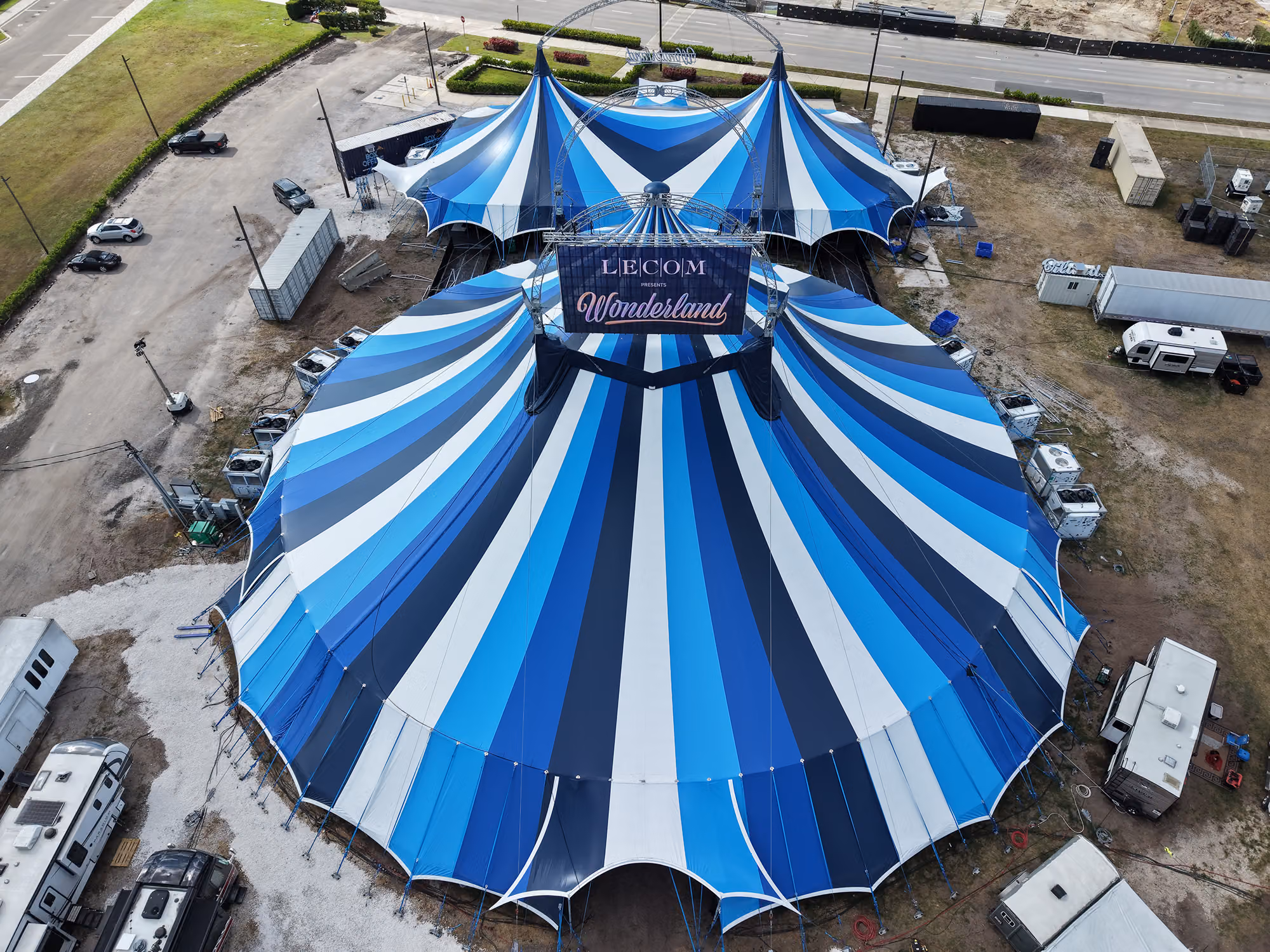 Menu preview image for Rent the Big Top