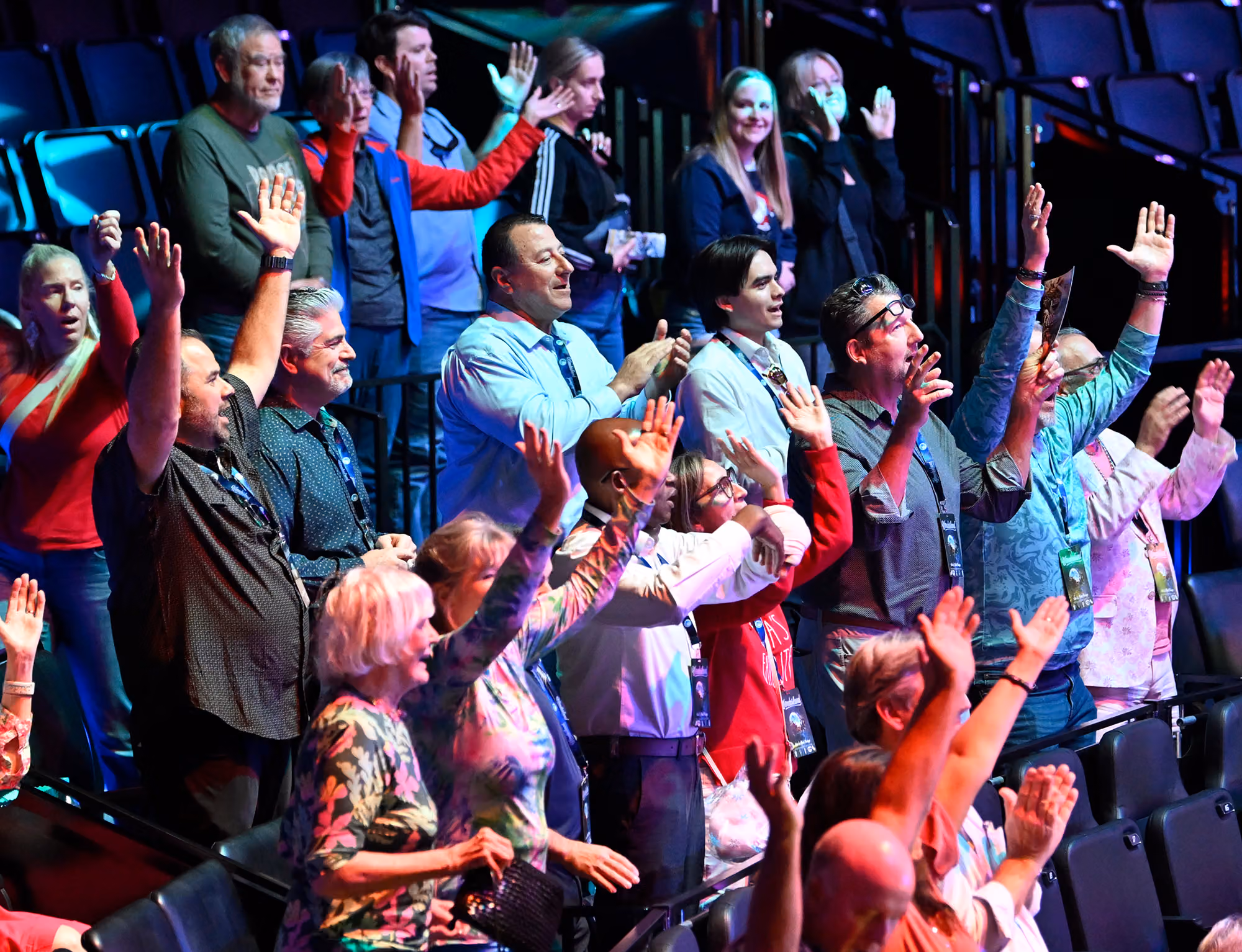 A full house under the big top