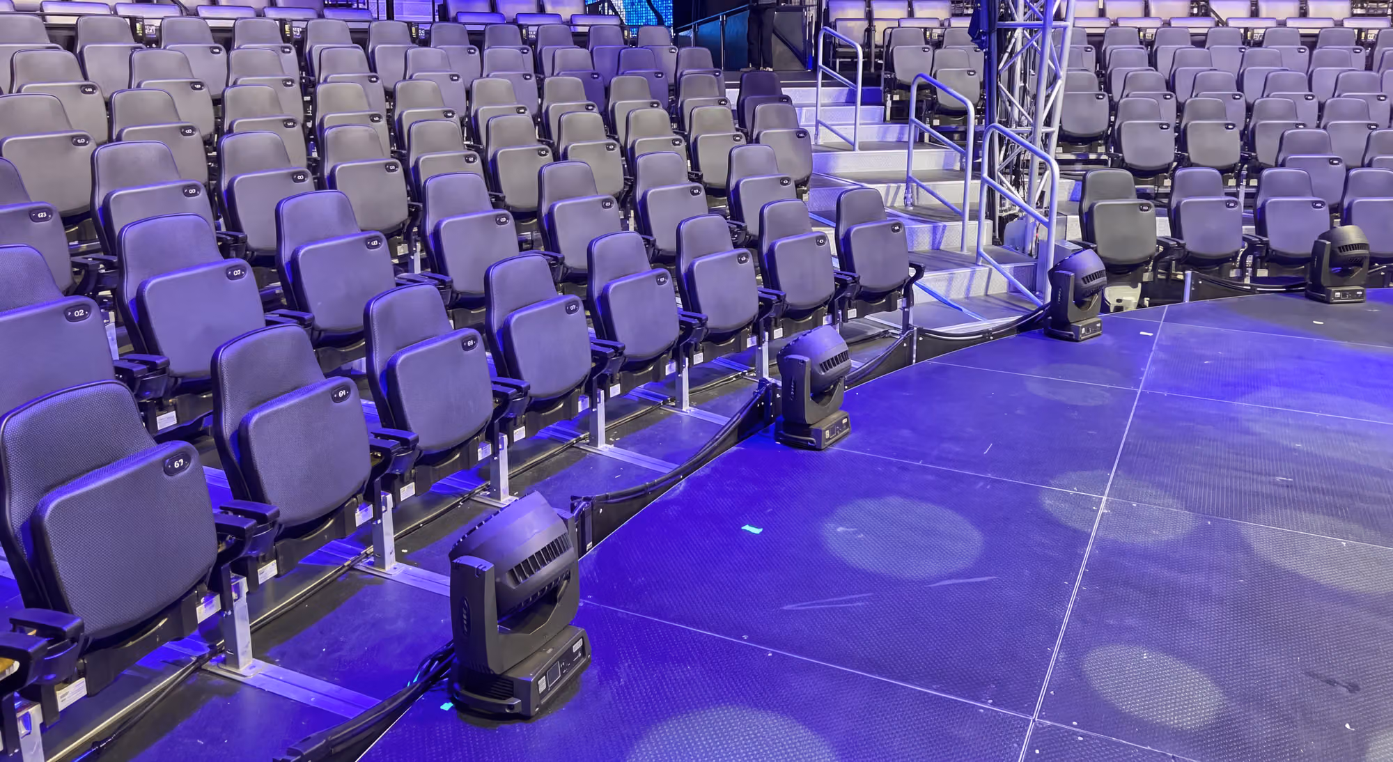 Ringside seating at the Wonderland Big Top