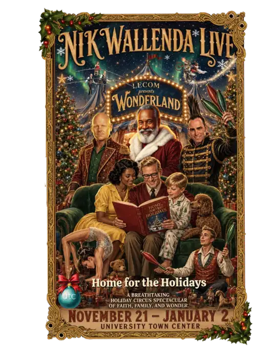 Nik Wallenda Live — Home for the Holidays poster