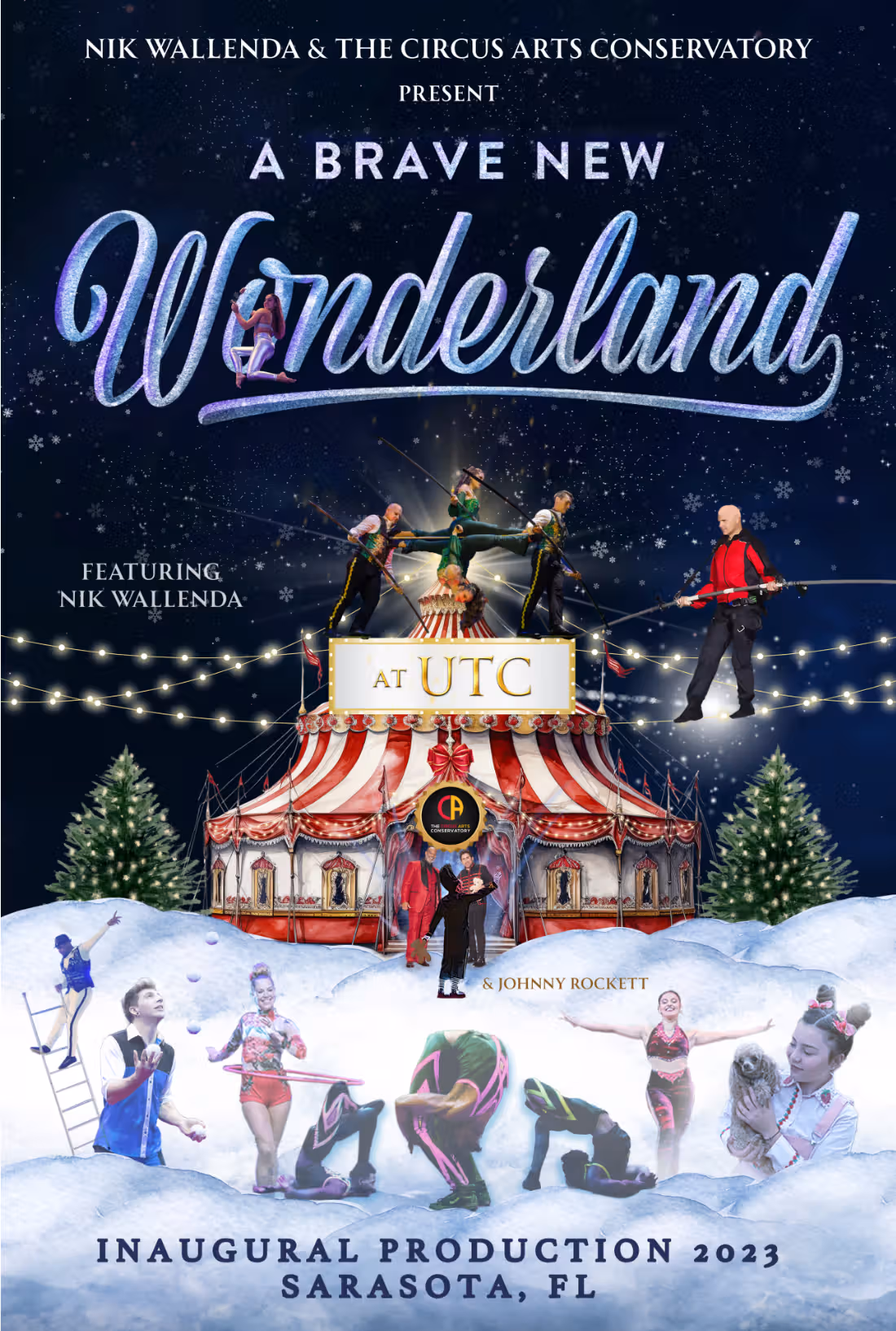 A Brave New Wonderland show poster